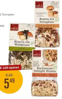 Martin Reformstark PILZE WOHLRAB Getrocknete Bio Pilze & Fertiggerichte Angebot