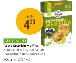 Martin Reformstark Bauck Apple Crumble Muffins Angebot