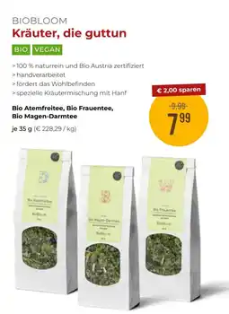 Martin Reformstark BioBloom Kräuter, die gut tun Angebot