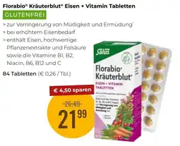 Martin Reformstark Florabio Kräuterblut Eisen + Vitamin Tabletten Angebot