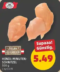 PENNY Hendl-Minutenschnitzel Angebot