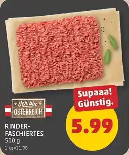 PENNY Rinderfaschiertes Angebot