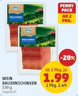 PENNY Wein bauernschinken Angebot
