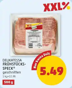 PENNY Delikatessa frühstücksspeck Angebot