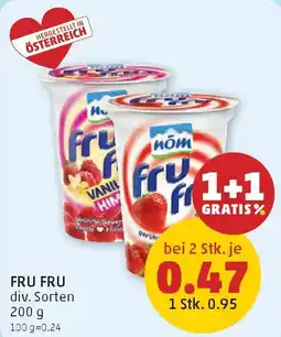 PENNY Fru fru Angebot