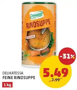 PENNY Delikatessa feine rindsuppe Angebot