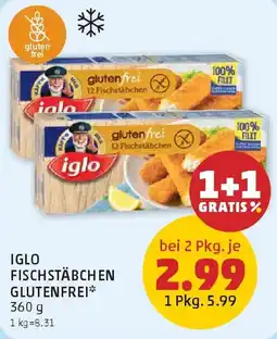 PENNY Iglo fischstäbchen glutenfrei Angebot