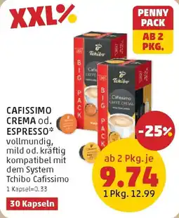 PENNY Caffissimo crema od. espresso Angebot