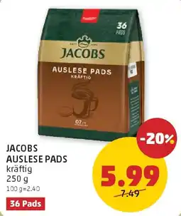 PENNY Jacobs auslese pads Angebot