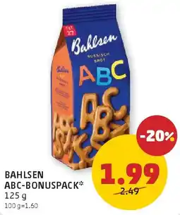PENNY Bahlsen ABC-bonuspack Angebot