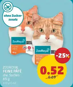 PENNY Zooroyal feine pâté Angebot
