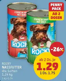 PENNY Rocky nassfutter Angebot