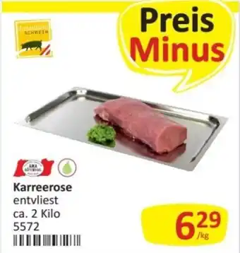 Karreerose entvliest