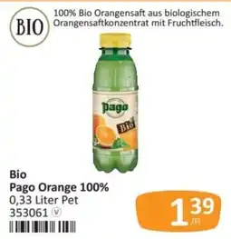 Kastner Bio Pago Orange 100% Angebot