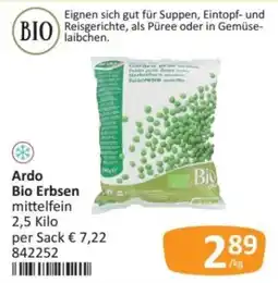 Kastner Ardo Bio Erbsen mittelfein Angebot