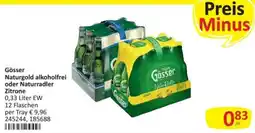 Kastner Gösser Naturgold alkoholfrei oder Naturradler Zitrone Angebot