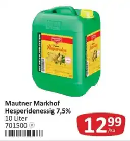 Kastner Mautner Markhof Hesperidenessig 7,5% Angebot