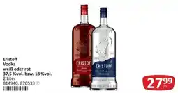 Kastner Eristoff Vodka weiß oder rot Angebot