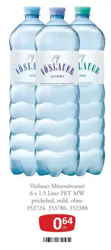 Kastner Vöslauer Mineralwasser Angebot