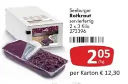 Kastner Seeburger Rotkraut Angebot