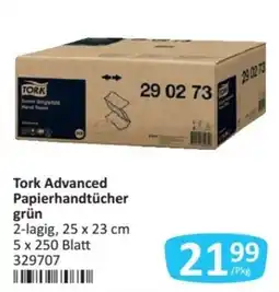 Kastner Tork Advanced Papierhandtücher grün Angebot