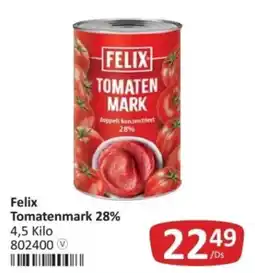 Kastner Felix Tomatenmark 28% Angebot