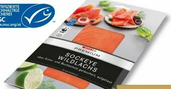 SPAR Gourmet Sockeye Wildlachs Angebot