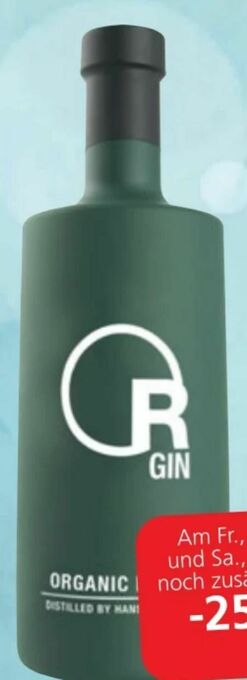 Spar Organic Gin Angebot