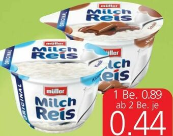 Spar Milchreis Angebot