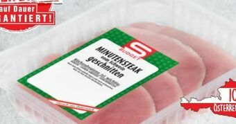 Spar Schweine Minutensteak Angebot