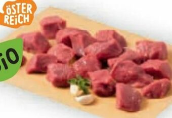 Billa Bio Weide-Jungrind Gulaschfleisch Angebot