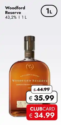 Travel FREE Woodford Reserve Angebot
