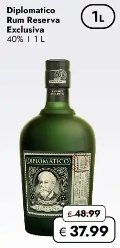 Travel FREE Diplomatico Rum Reserva Exclusiva Angebot