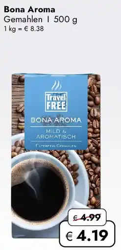 Travel FREE Bona Aroma Angebot
