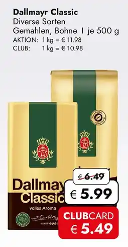 Travel FREE Dallmayr Classic Angebot