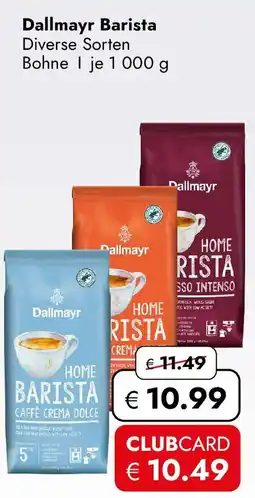 Travel FREE Dallmayr Barista Angebot