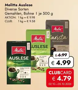 Travel FREE Melitta Auslese Angebot
