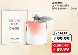 Travel FREE Lancôme La Vie est Belle EdPS Damen Angebot