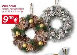 KiK Deko Kranz Angebot