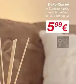 KiK Deko Kissen Angebot