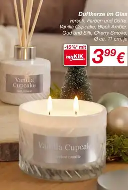 KiK Duftkerze im Glas Angebot