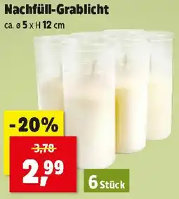 Thomas Philipps Nachfüll-Grablicht Angebot