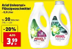 Thomas Philipps Ariel Universal+ Flüssigwaschmittel Angebot