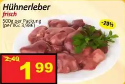 Wurstico Hühnerleber frisch Angebot