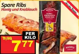 Wurstico Radatz Spare Ribs Honig und Knoblauch Angebot