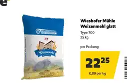 Eurogast Grissemann Wieshofer Mühle Weizenmehl glatt Angebot