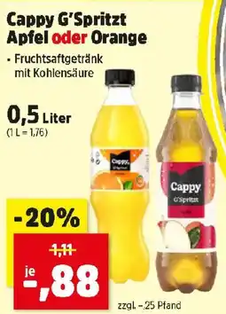 Thomas Philipps Cappy G'Spritze Apfel oder Orange Angebot