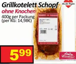 Wurstico Grillkotelett Schopf ohne Knochen Angebot