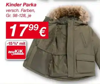 Kinder Parka