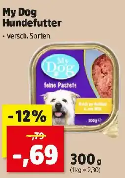 Thomas Philipps My Dog Hundefutter Angebot